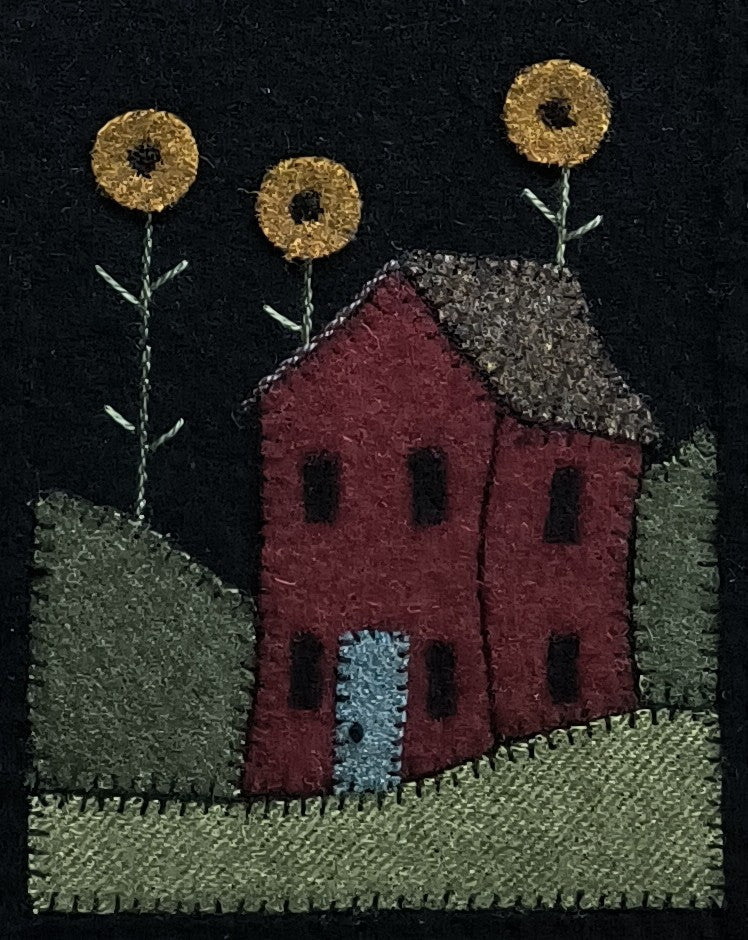Country Patches #1 Pattern on Monks Cloth