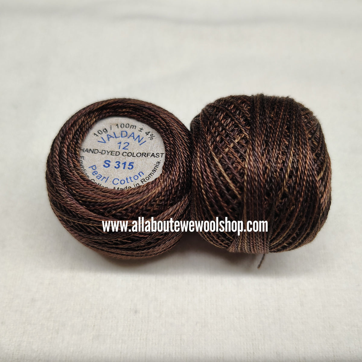 S315 #12 Valdani Perle Cotton Thread