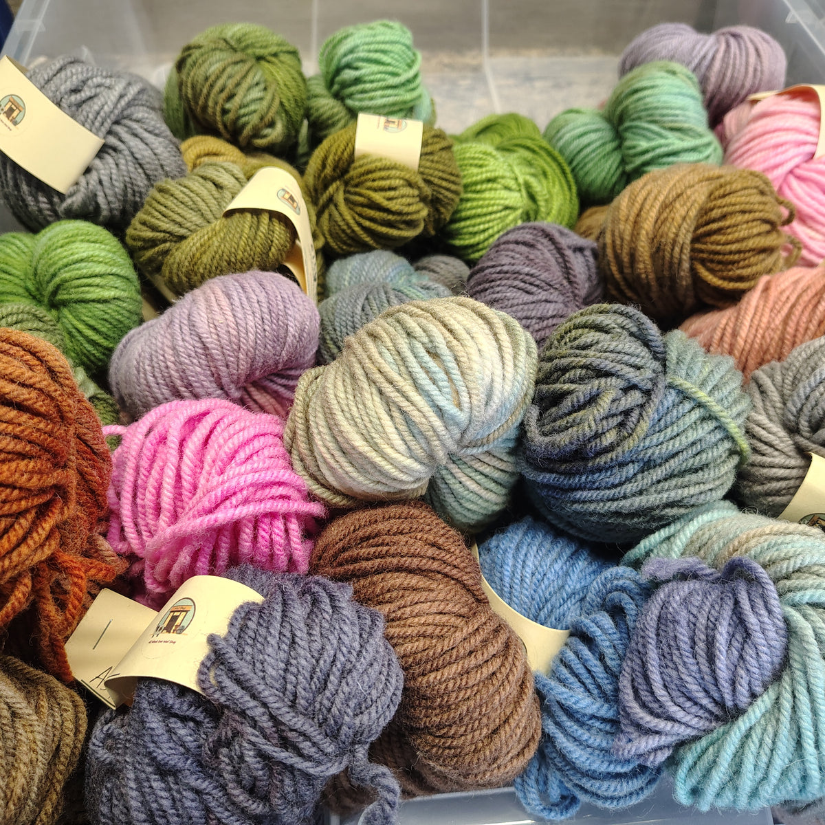 MYSTERY Hand Dyed Wool Yarn