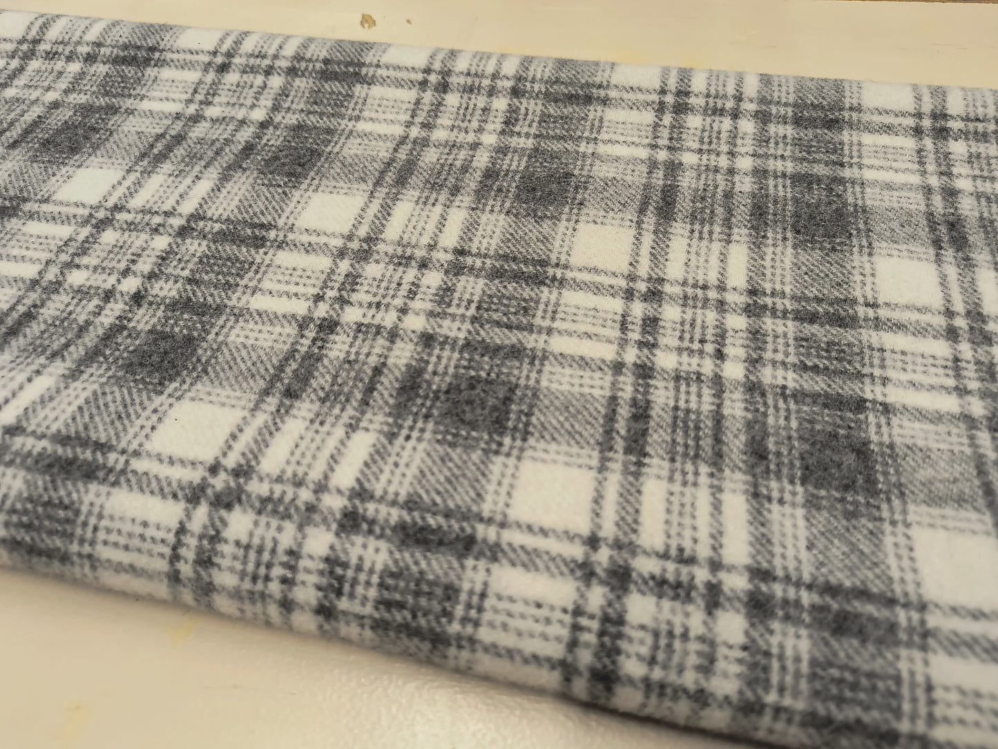 BRIGHT BLUE Hand Dyed Plaid Wool (Medium)