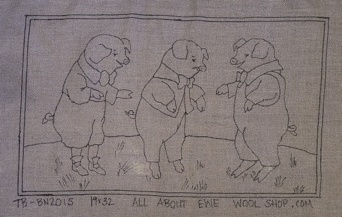Bluenose BN2015 Pattern on Monks Cloth