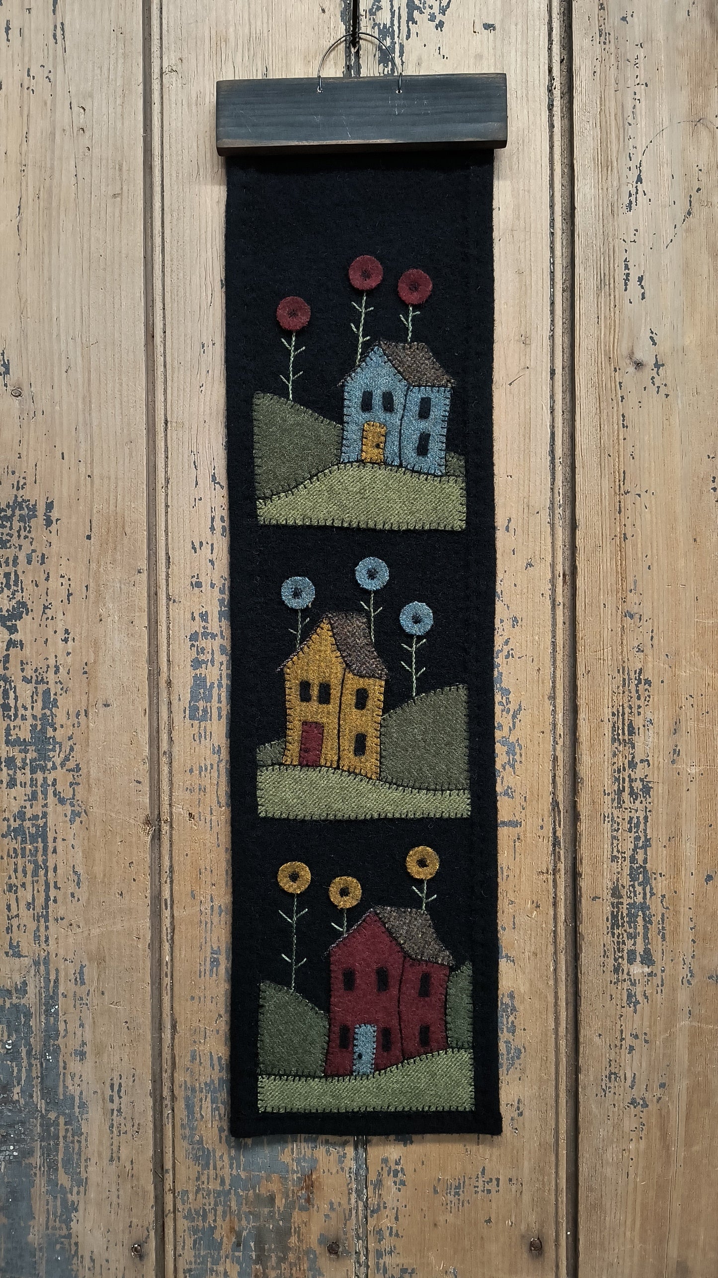 Country Patches Pattern on Monks Cloth