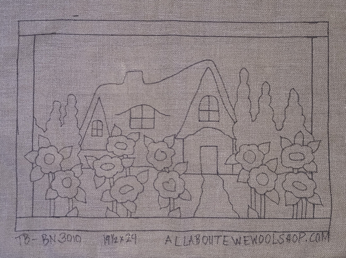 Bluenose BN3010 Pattern on Monks Cloth