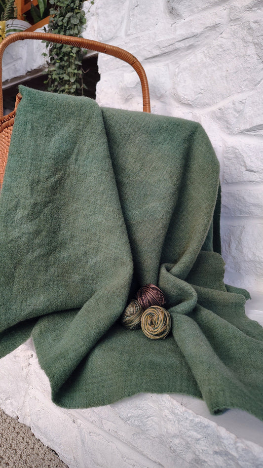 Evergreen Hand Dyed GnP Wool
