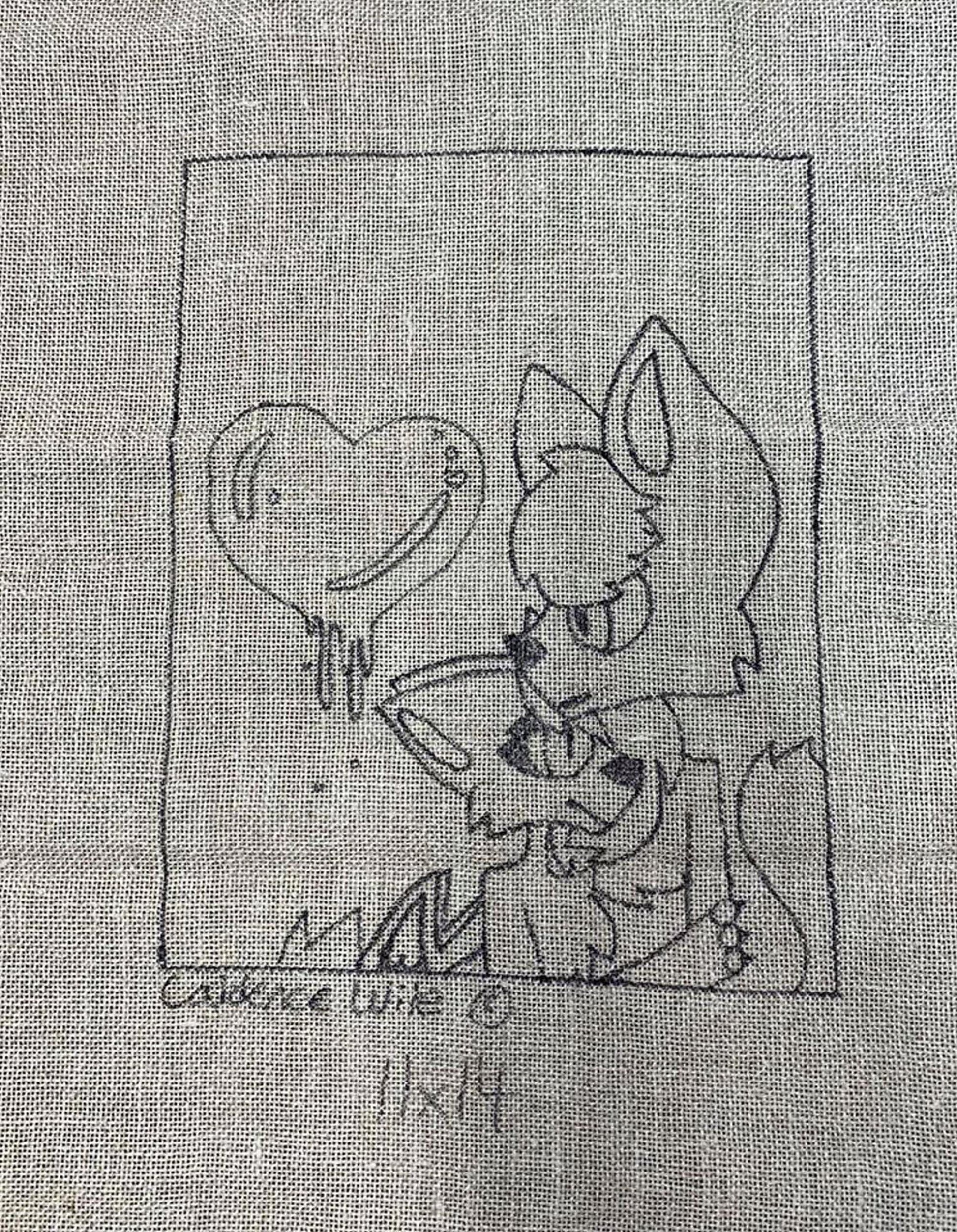 LOVE Pattern - All About Ewe Wool Shop