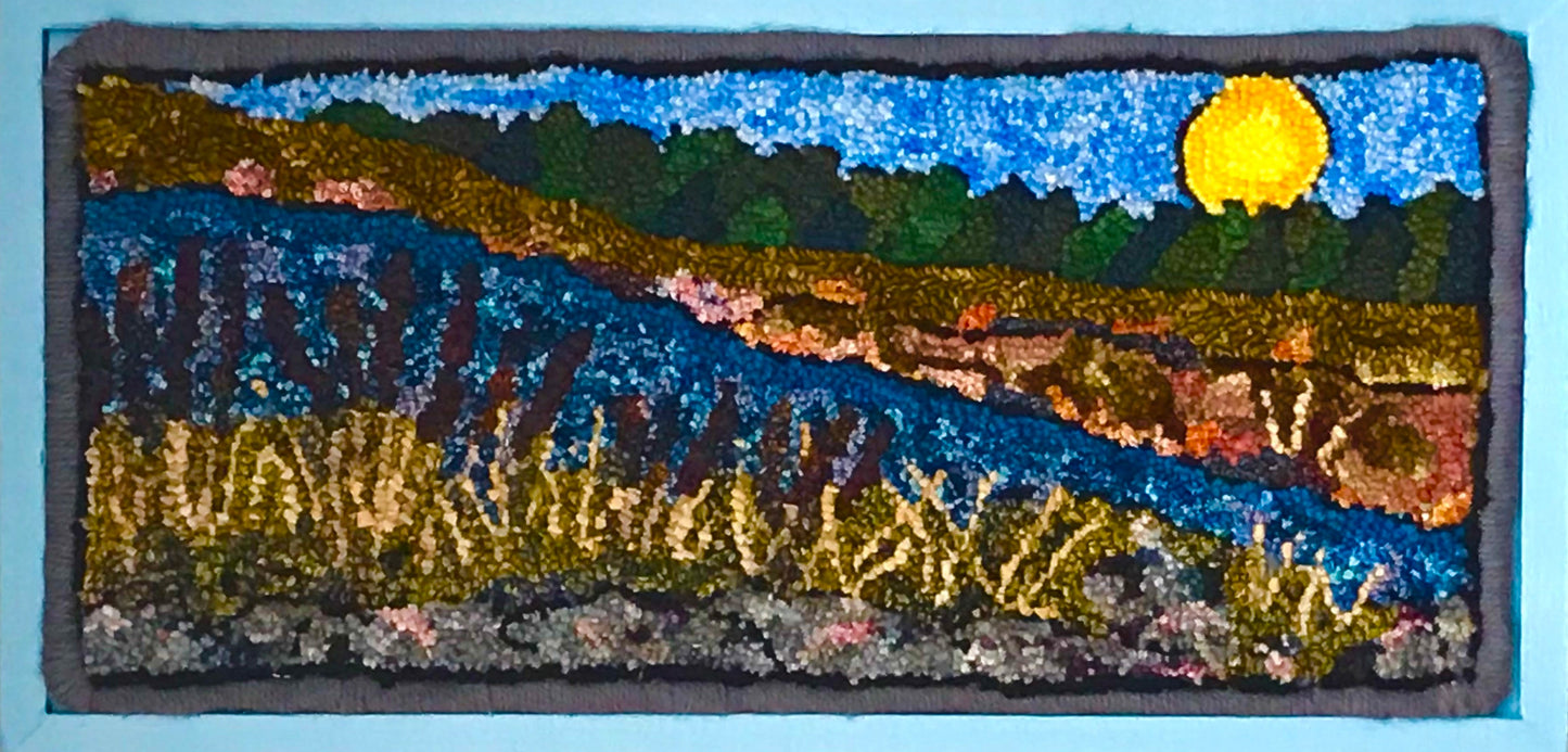 Cattail Ridge Pattern on Monks Cloth
