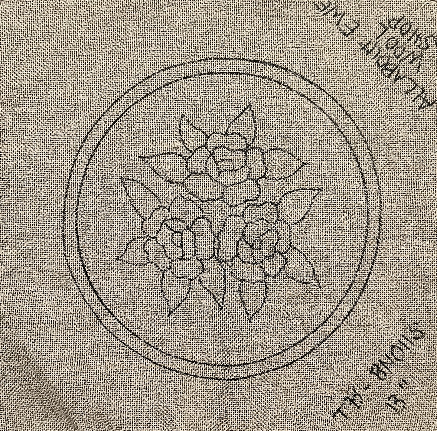 Bluenose BN011S Pattern on Monks Cloth