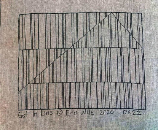 GET IN LINE Pattern - All About Ewe Wool Shop