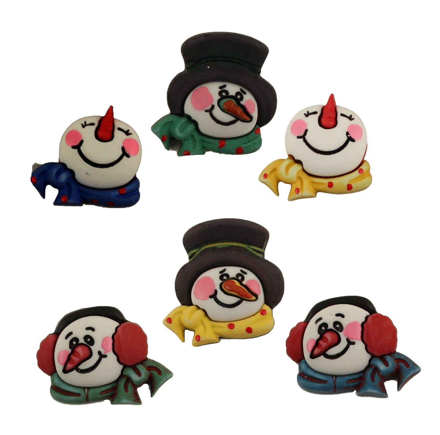 Buttons Galore - Snowman Medley