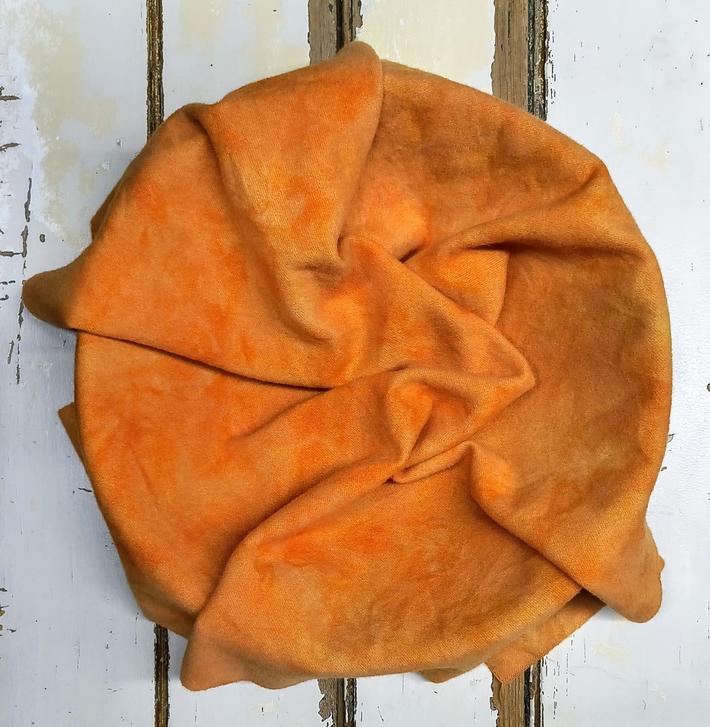 ORANGE 01 M Hand Dyed Wool (Wholesale)