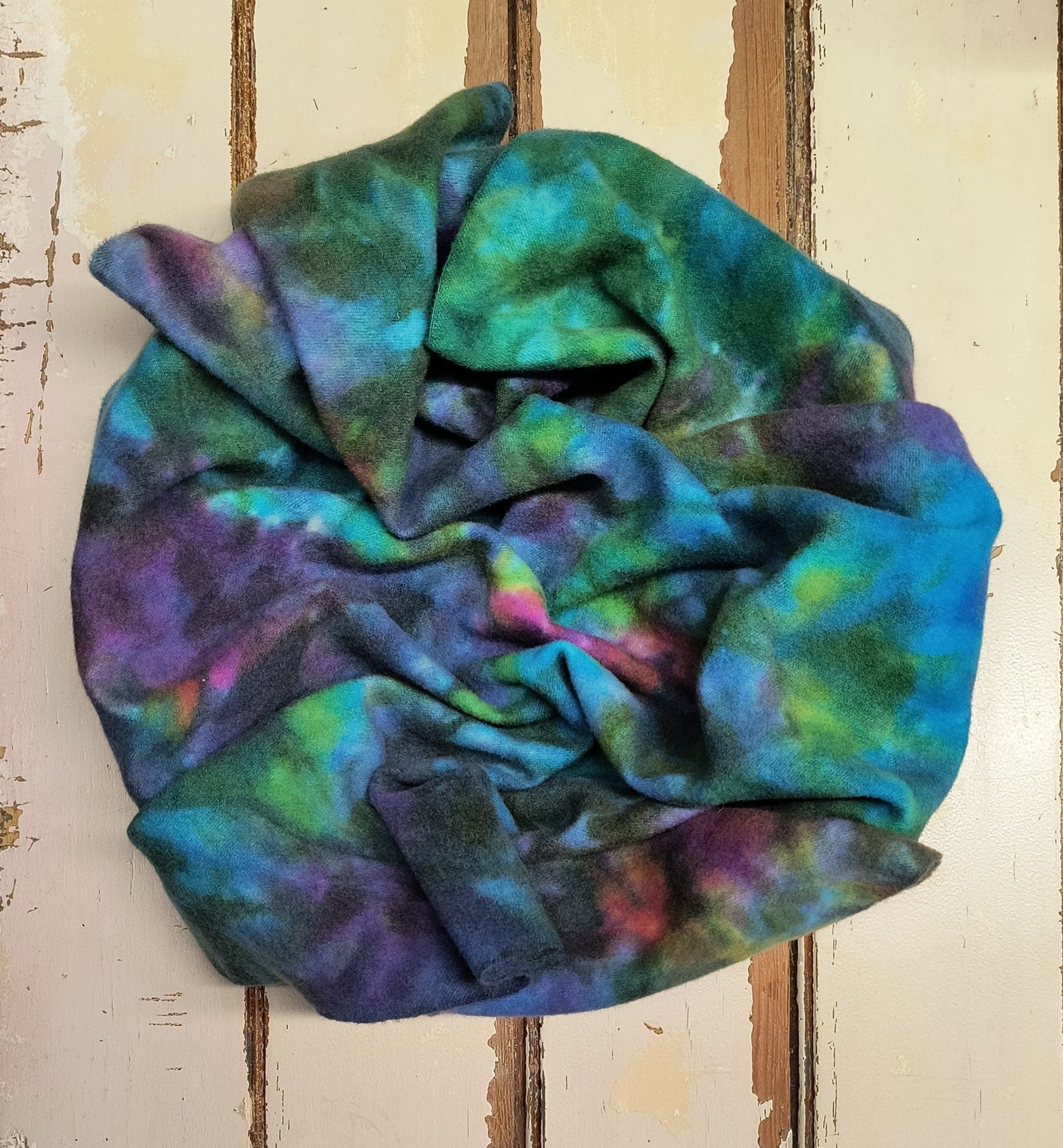 PEACOCK Hand Dyed Wool