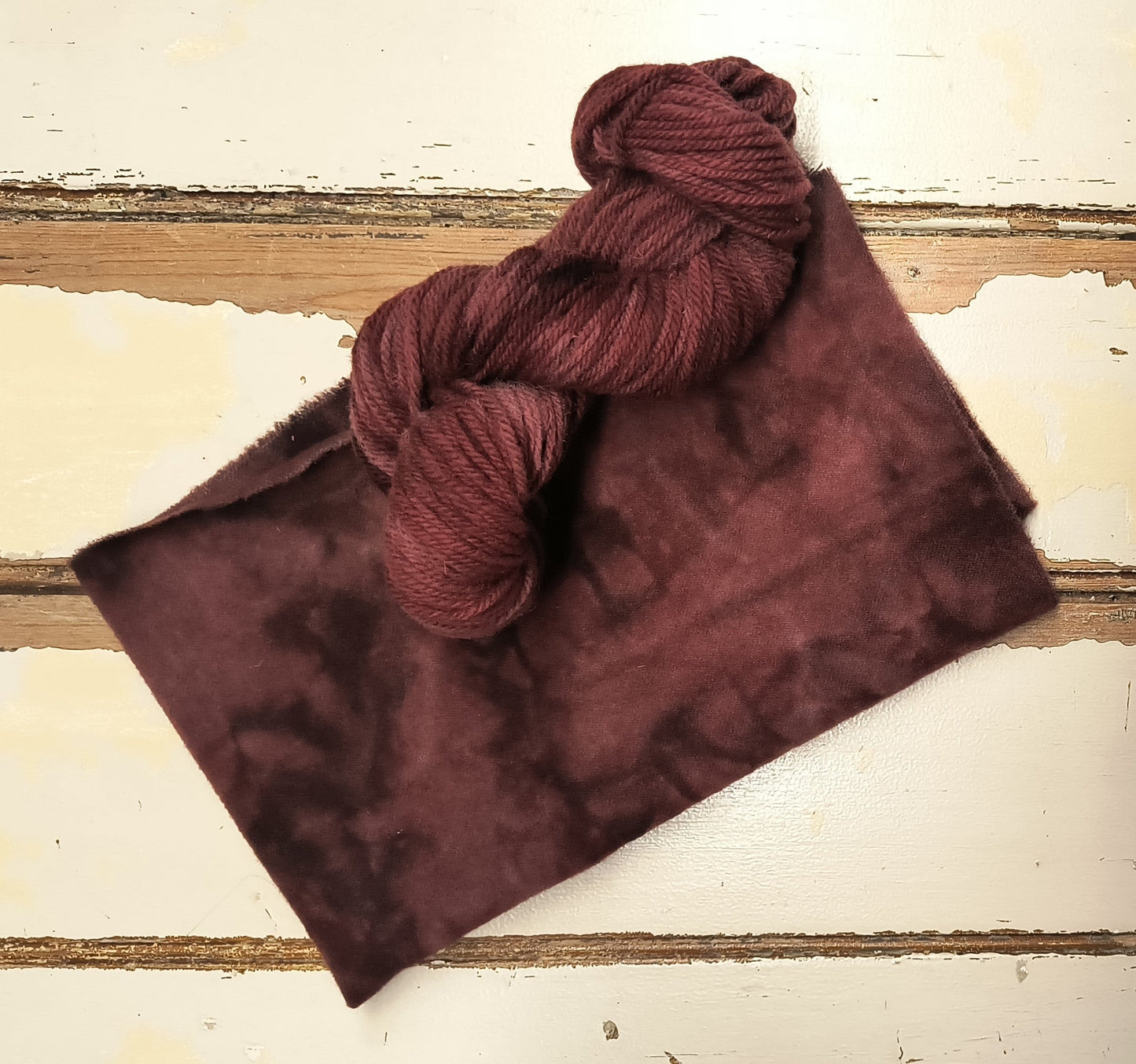 Burnt Sienna Hand Dyed Wool Yarn (Wholesale)