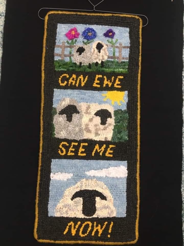 SHEEP Postcards Pattern - All About Ewe Wool Shop