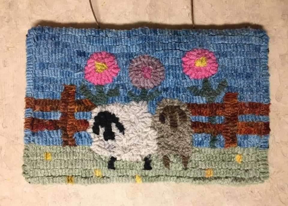SHEEP Postcards Pattern - All About Ewe Wool Shop