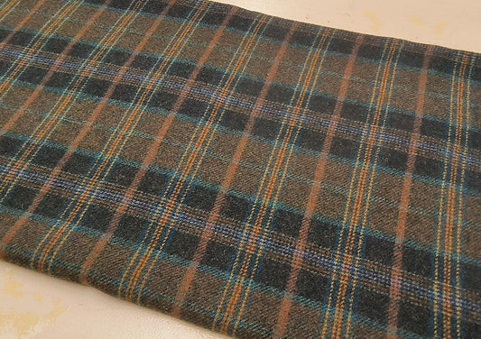 Quarter Yard Wool Off The Bolt | Multi/Plaid 103 - All About Ewe Wool Shop