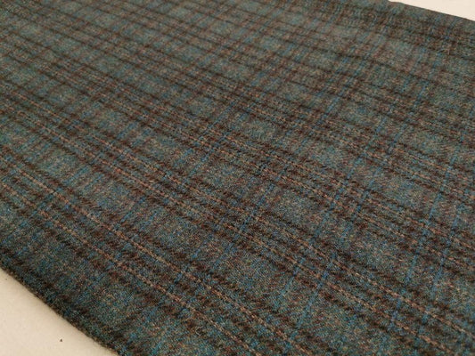 Quarter Yard Wool Off The Bolt | Blue/Teal 104 - All About Ewe Wool Shop