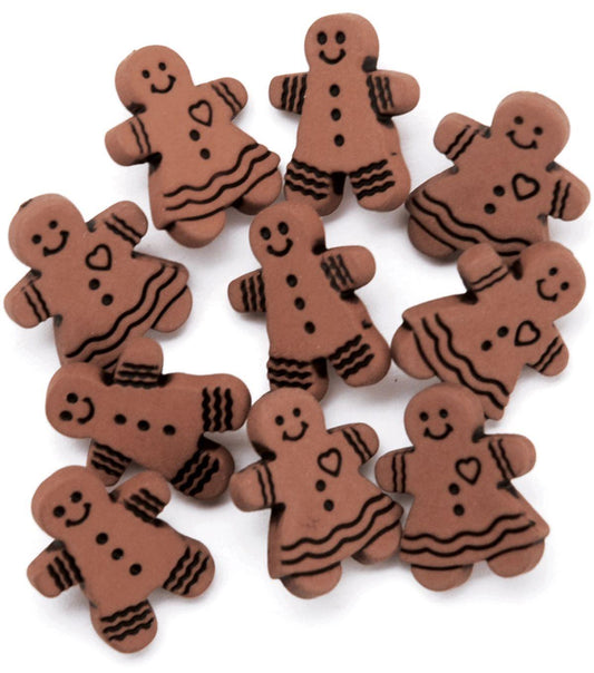 Flair - Gingerbread Cookies - All About Ewe Wool Shop