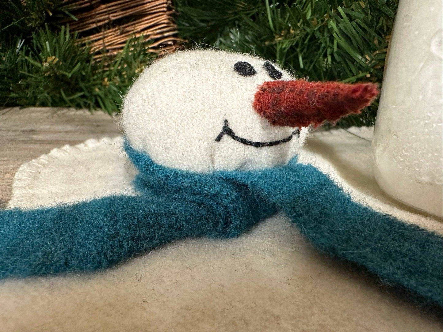 FROSTY CANDLE MAT Digital Download - All About Ewe Wool Shop