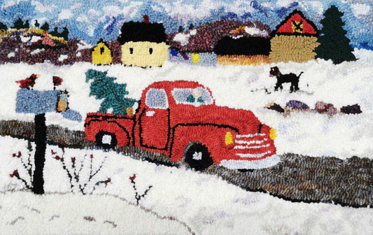 DADS OLD TRUCK Pattern - All About Ewe Wool Shop