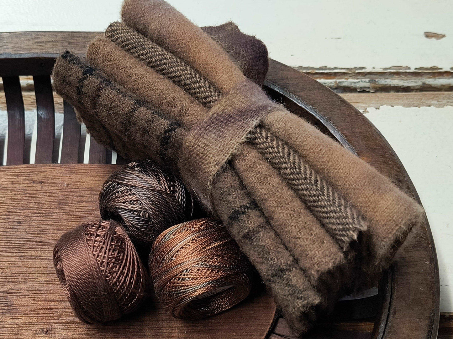 CHOCOLATE BUNDLE Hand Dyed Wool - All About Ewe Wool Shop