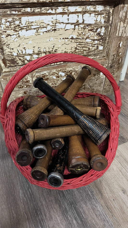 Antique Wood Spools - All About Ewe Wool Shop