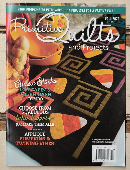 Primitive Quilts and Projects Magazine | Fall 2023 - All About Ewe Wool Shop