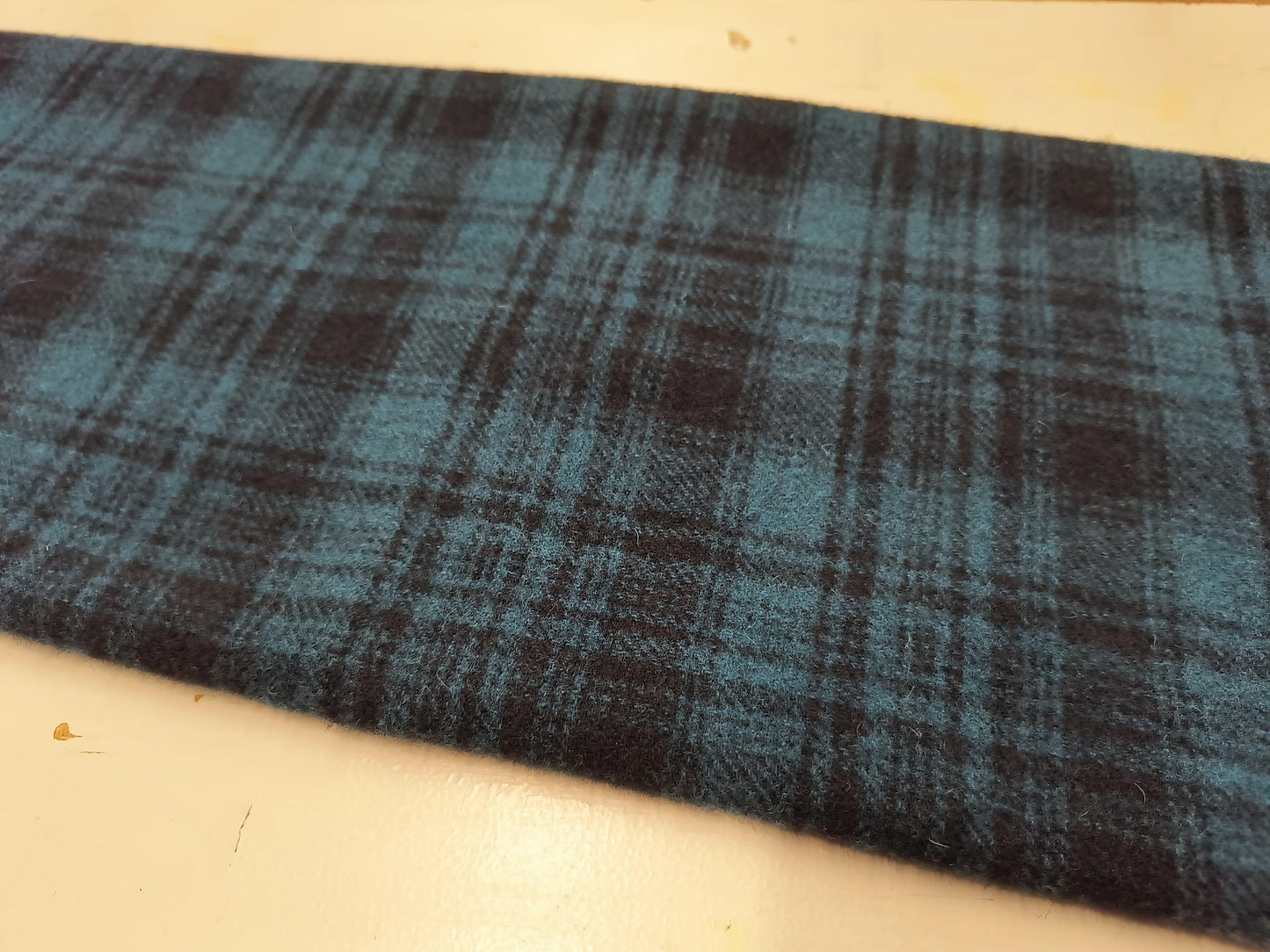 FOREST GREEN Hand Dyed Plaid Wool (Dark) - All About Ewe Wool Shop