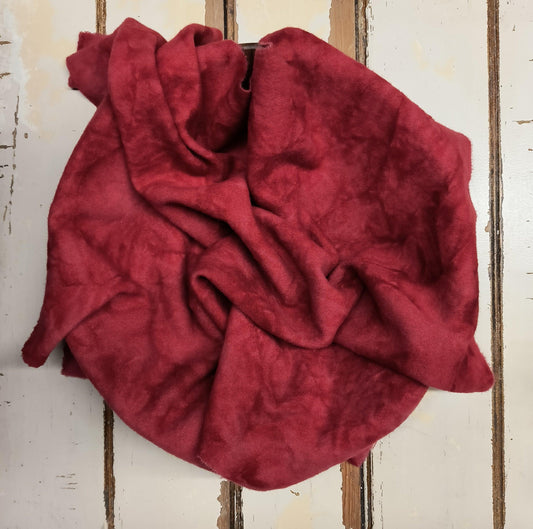 CHILI PEPPER 01 (Mottled) Hand Dyed Wool - All About Ewe Wool Shop
