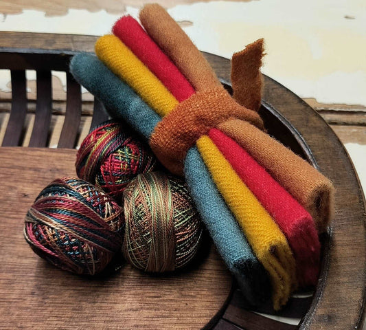 AUTUMN BUNDLE 2 Hand Dyed Wool