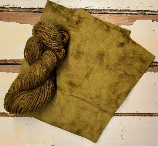 Bronze Hand Dyed Wool Yarn