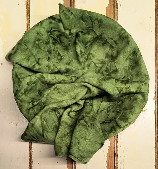 MOSS GREEN M VALUES | Set of 4 Hand Dyed Wool
