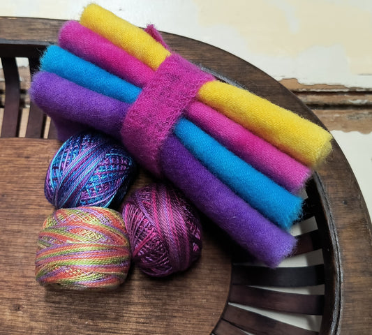CLEARANCE | SPRINGTIME BUNDLE Hand Dyed Wool