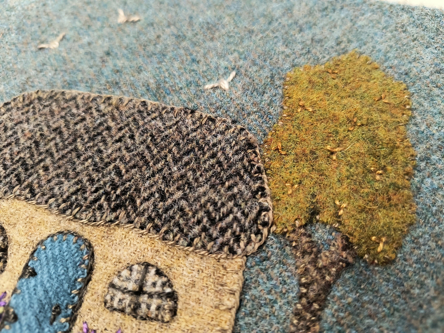 Old French Cottage Digital Download - Block 10 of French Country Farm - All About Ewe Wool Shop