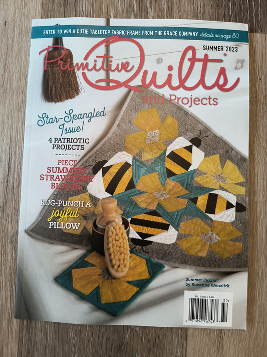 Primitive Quilts and Projects Magazine | Summer 2023 - All About Ewe Wool Shop
