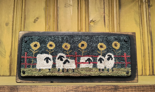 Friends At The Fence Pattern - All About Ewe Wool Shop