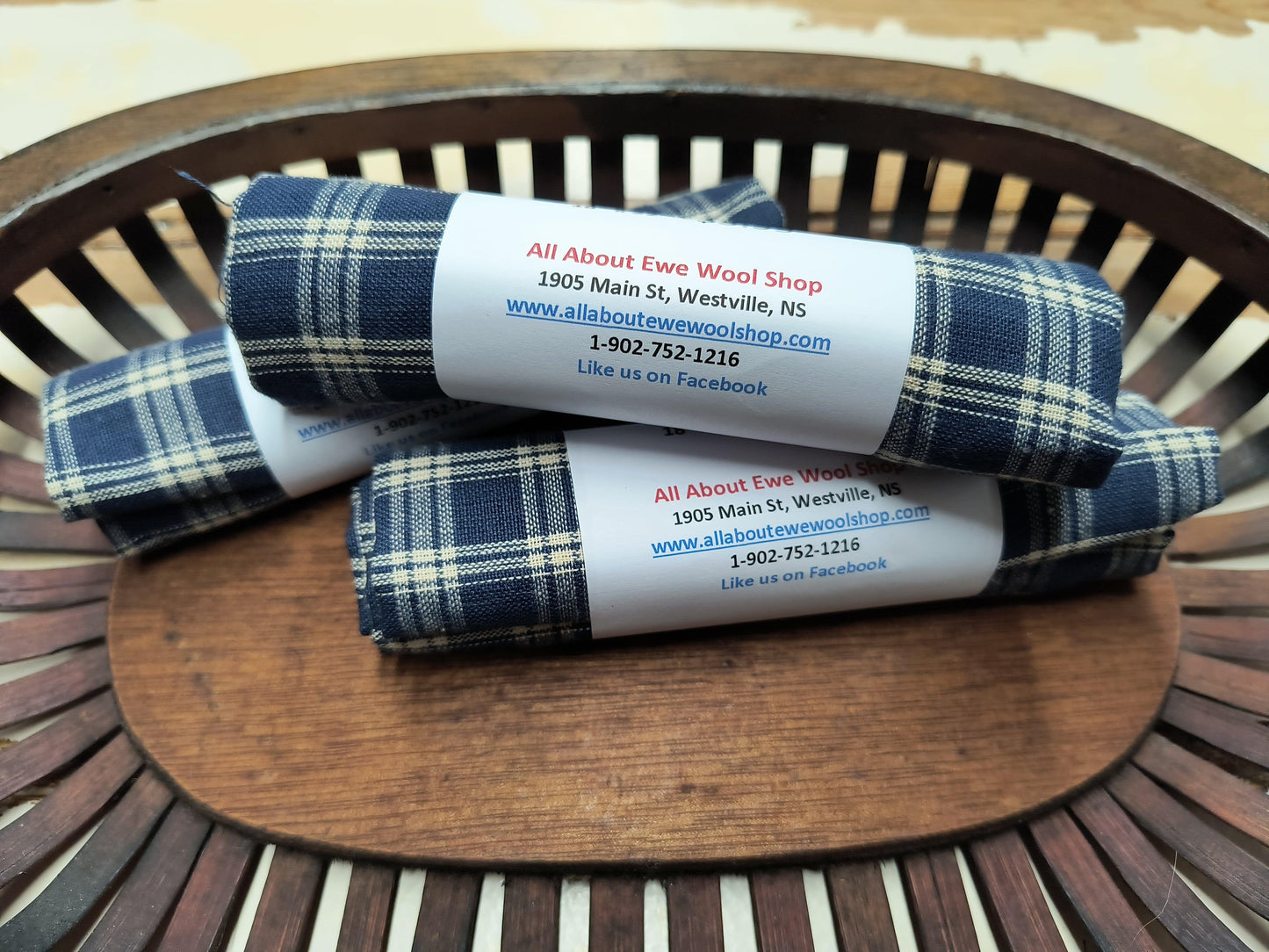 Homespun Fat Quarter - All About Ewe Wool Shop