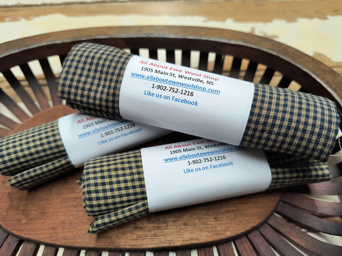 Homespun Fat Quarter - All About Ewe Wool Shop