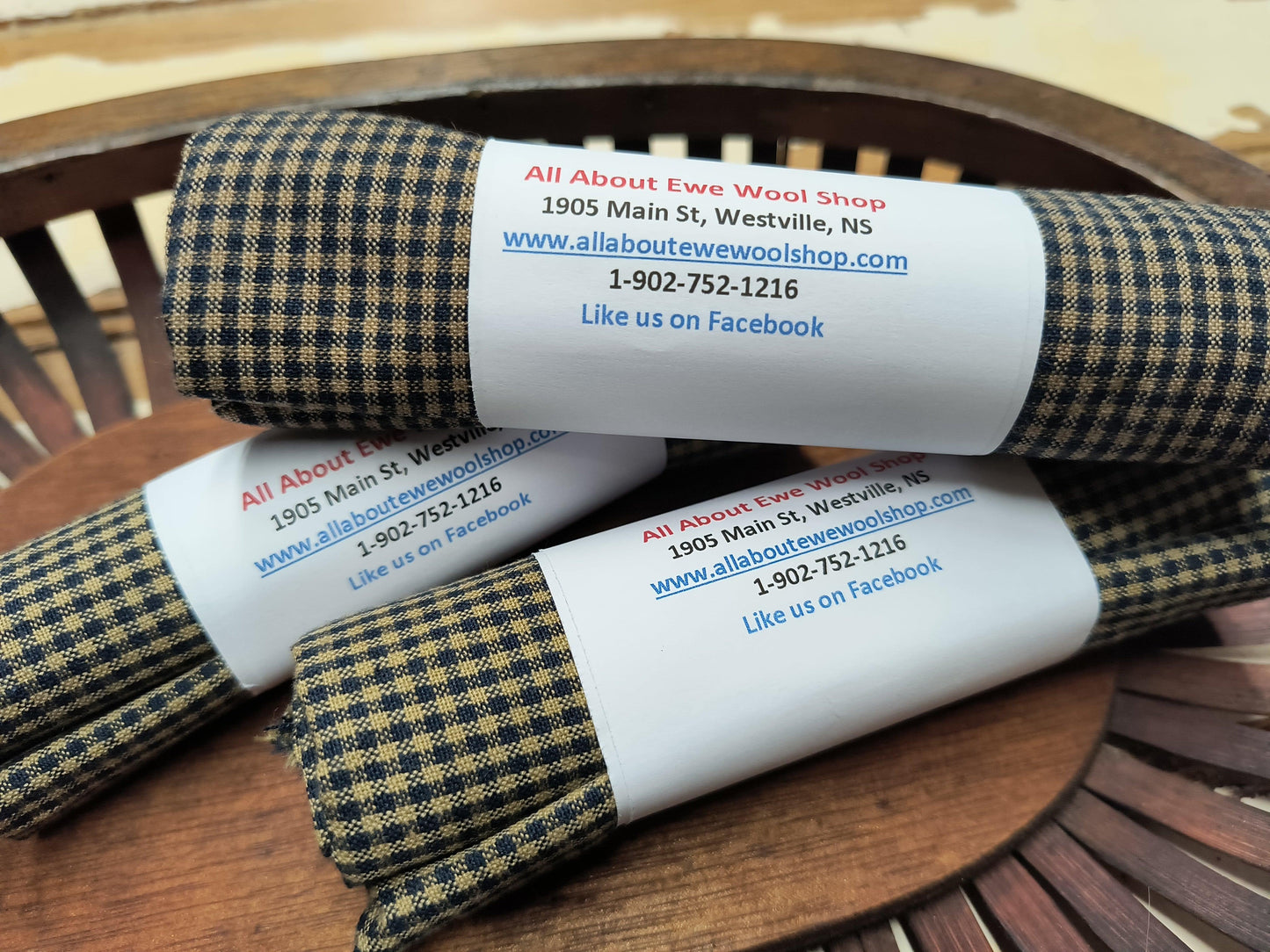 Homespun Fat Quarter - All About Ewe Wool Shop