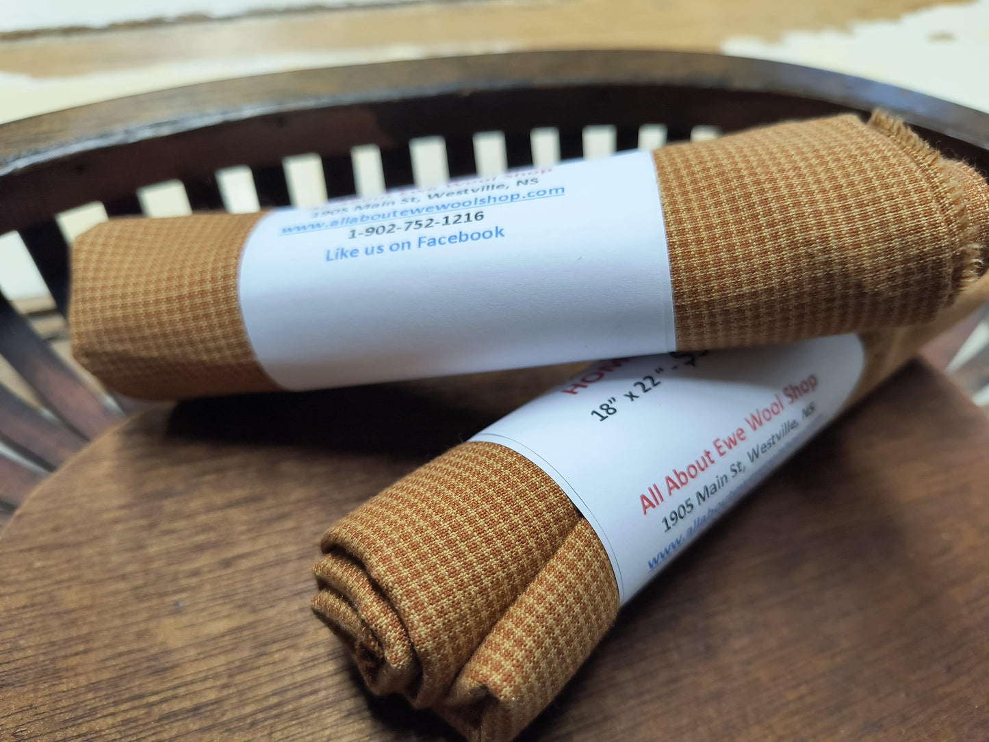 Homespun Fat Quarter - All About Ewe Wool Shop