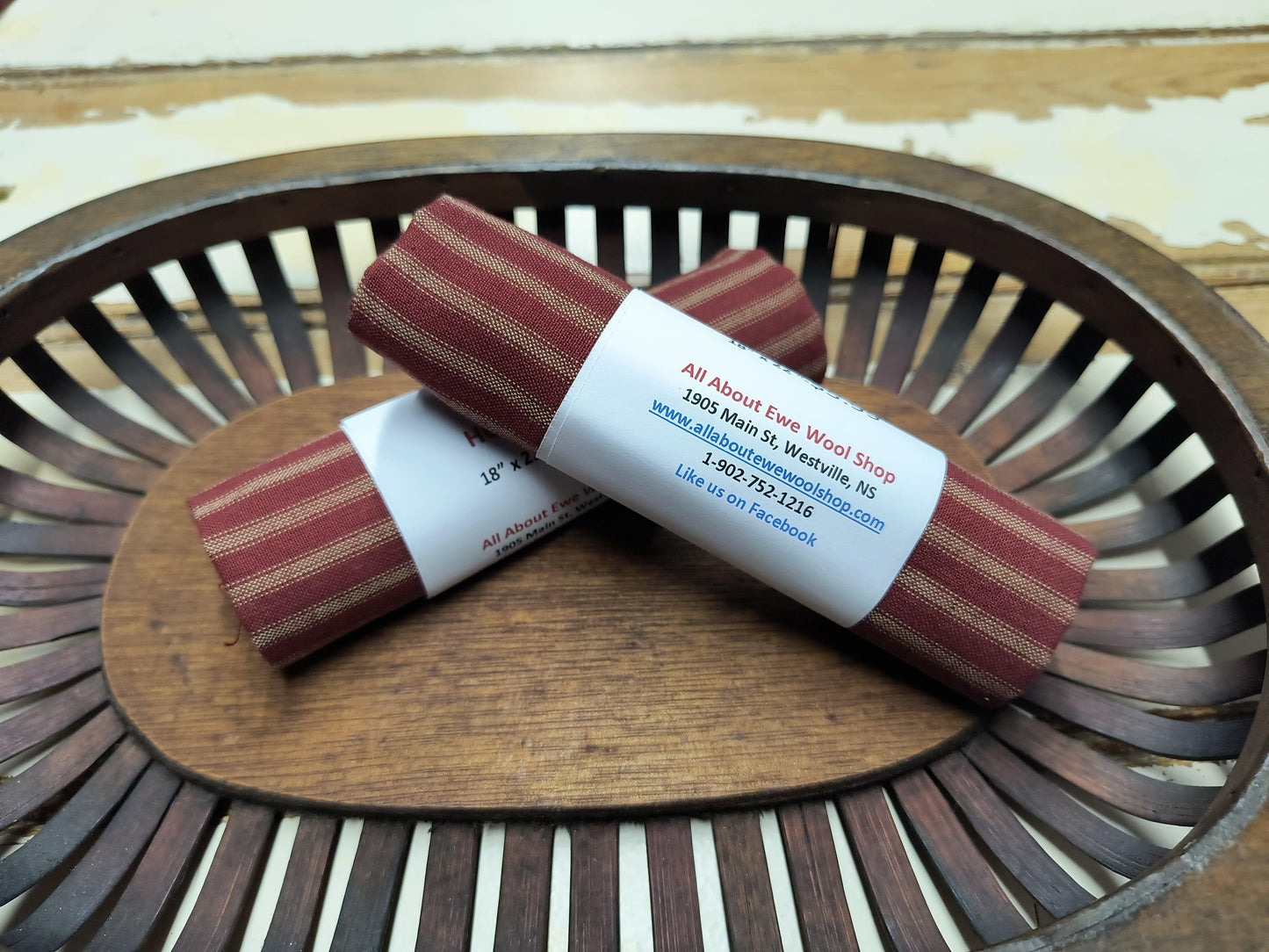 Homespun Fat Quarter - All About Ewe Wool Shop