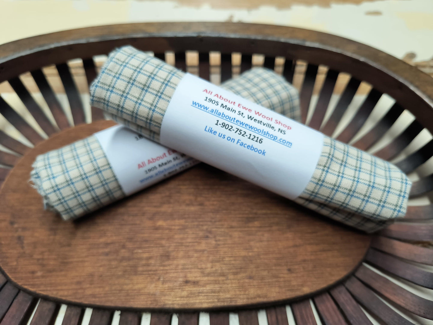 Homespun Fat Quarter - All About Ewe Wool Shop