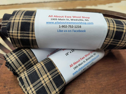 Homespun Fat Quarter - All About Ewe Wool Shop