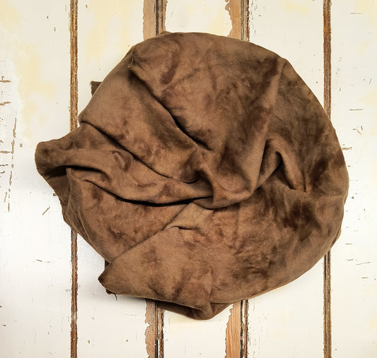 EARTH BROWN Hand Dyed Wool