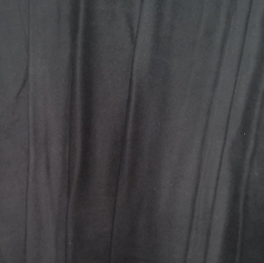 Black 100% Cotton Flannel