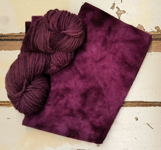 Sangria Hand Dyed Wool Yarn