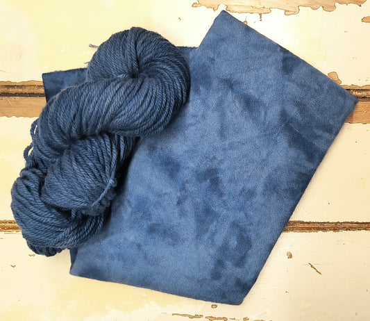 Dark Knight Hand Dyed Wool Yarn