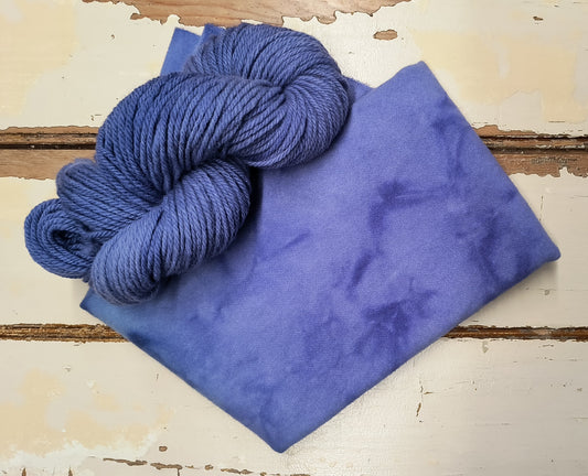 Lavender Hand Dyed Wool Yarn