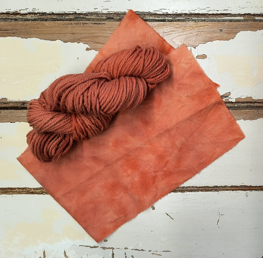Tiger Lily Hand Dyed Wool Yarn
