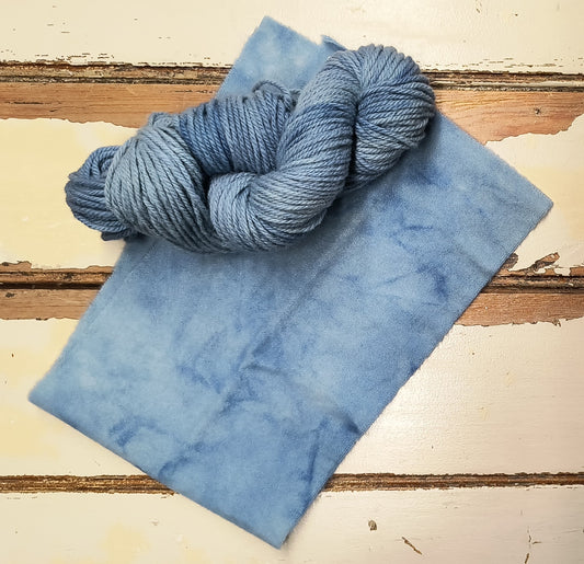 Blueberry 01 M Hand Dyed Wool Yarn