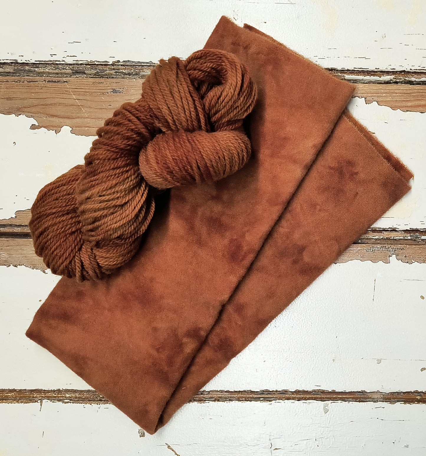 Pumpkin Pie Hand Dyed Wool Yarn